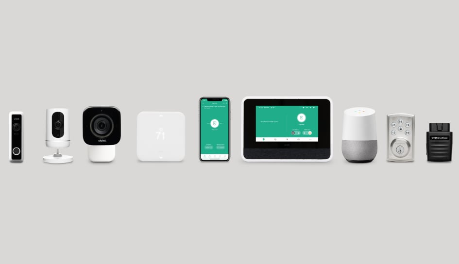 Vivint home security product line in San Francisco